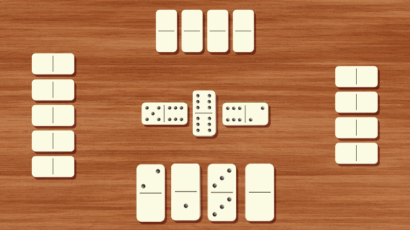 Domino How to play example